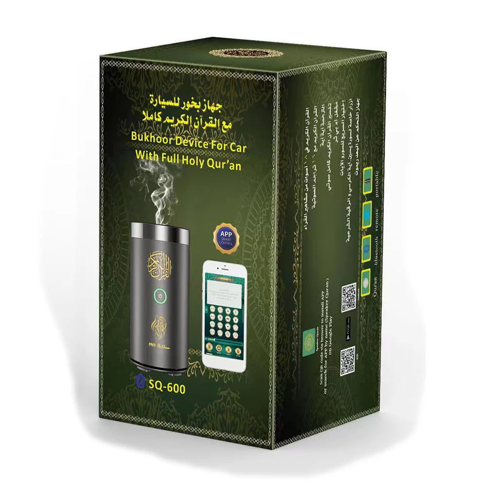 Bluetooth Speaker with Player Electric Incense Burner Aroma Diffuser Incense Holder Censer for Muslim