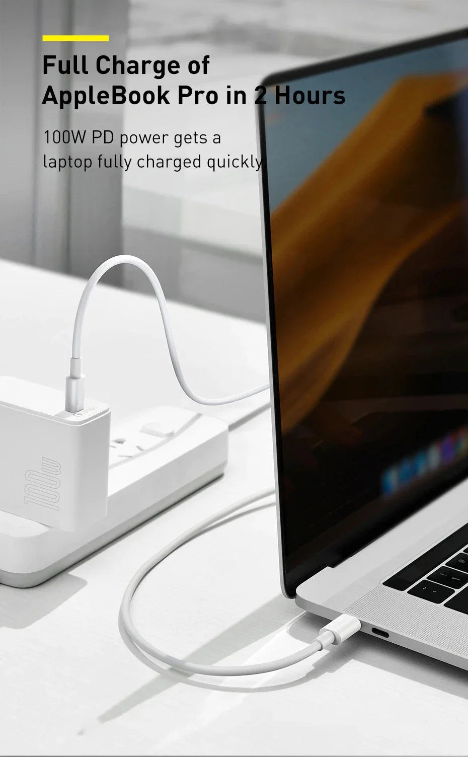 Type C to Type C Cable 100W PD Fast Charging For iPhone 15 Plus Pro Max Samsung Huawei Xiaomi OPPO USB C to USB C Charger Cable