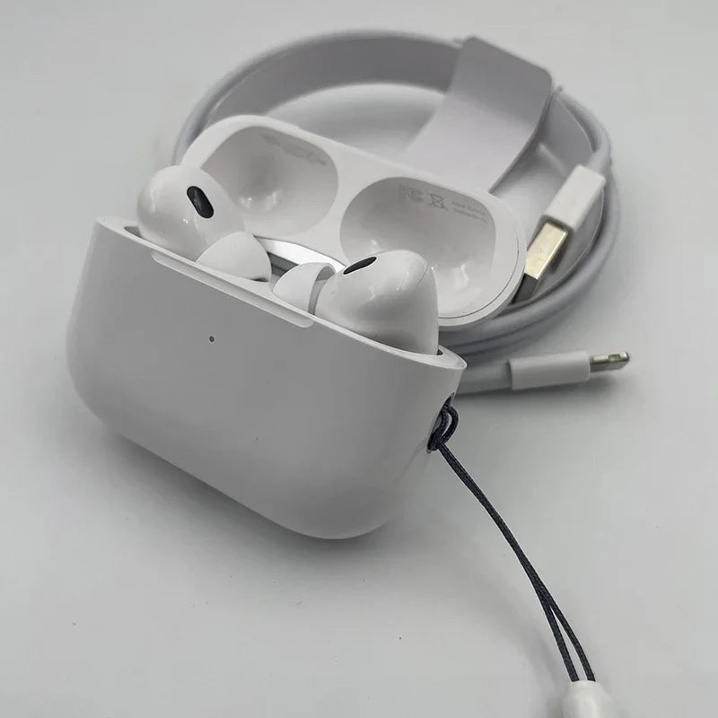 Apple AirPods Pro 2 Wireless Bluetooth Earbuds Active Noise Cancellation Transparency Spatial Audio USB-C MagSafe Charging Case