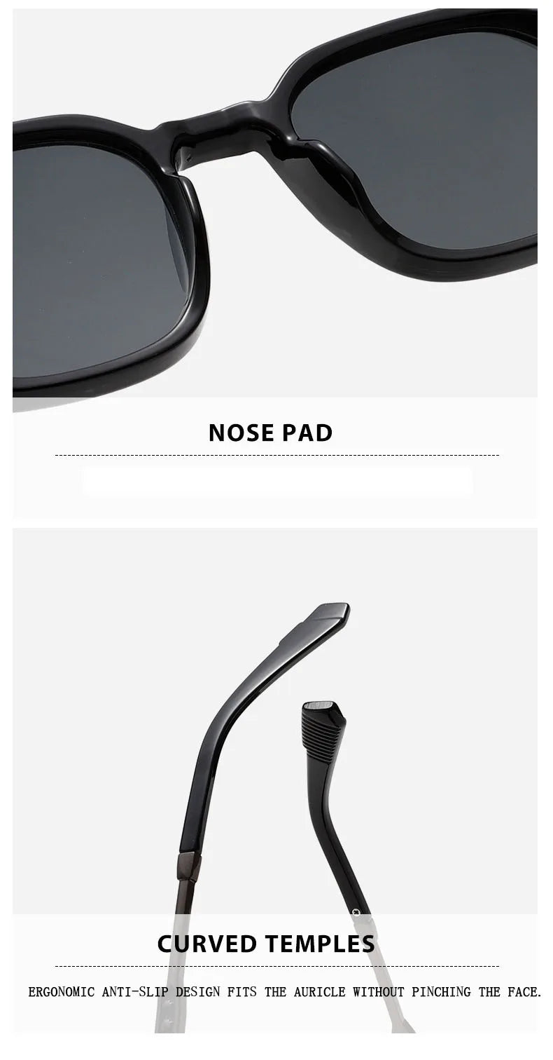 Fashion Sunglass Men Luxury 2025 Sunglasses Women Trendy Vintage Vacation Glasses Luxe Gafas De Sol Hombre Lunette Soleil Femme