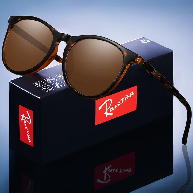 Trendy Polarized Sunglasses For Women Brand Design Frame Fashion Sunglasses Pink UV400