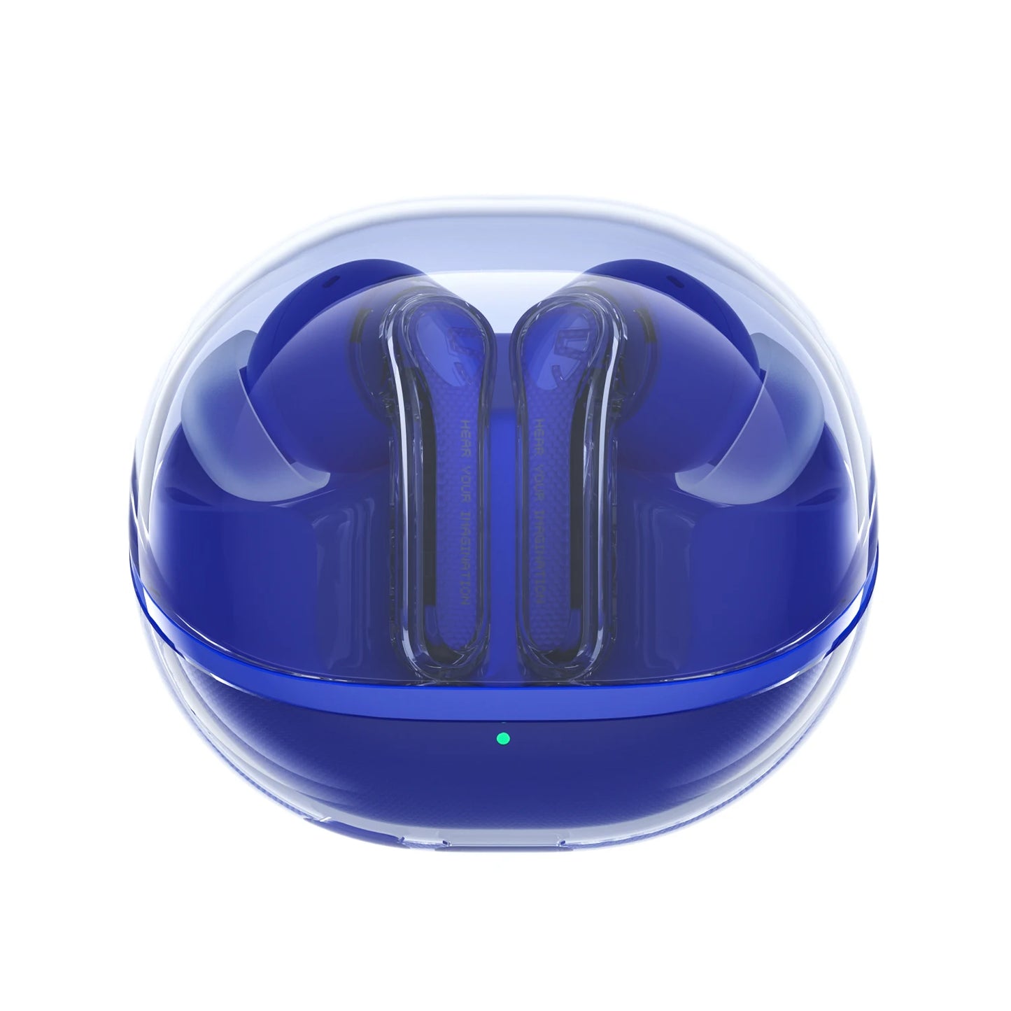 SoundPEATS Clear Transparent Series Bluetooth 5.3 True Wireless Earbuds with Dual ENC Mic, Gaming Mode, App Support, 40H
