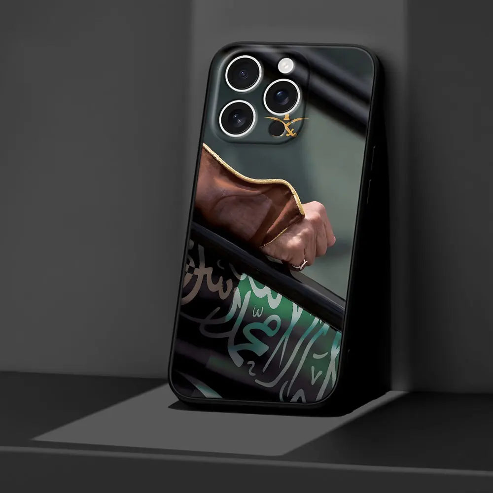 Kingdom Of Saudi Arabia Flag Case for Apple iPhone 16e 11 13 15 14 Plus 16 Pro Max X XS XSMax TPU Black Phone Cover Bumper