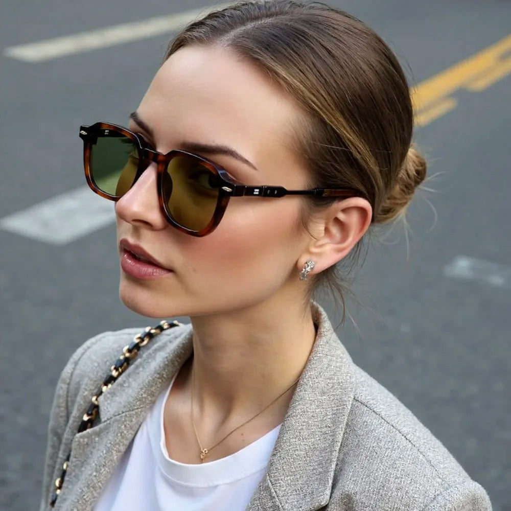 Fashion Sunglass Men Luxury 2025 Sunglasses Women Trendy Vintage Vacation Glasses Luxe Gafas De Sol Hombre Lunette Soleil Femme