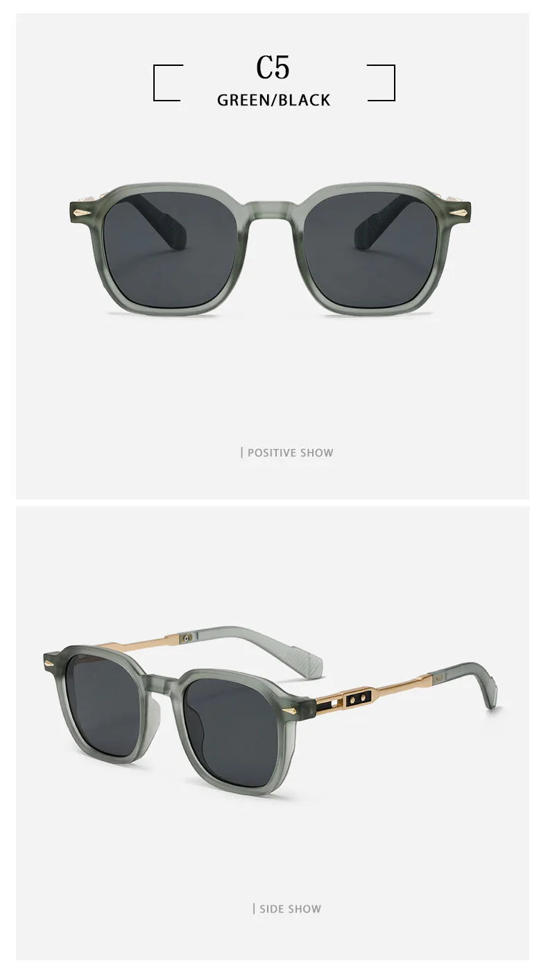 Fashion Sunglass Men Luxury 2025 Sunglasses Women Trendy Vintage Vacation Glasses Luxe Gafas De Sol Hombre Lunette Soleil Femme