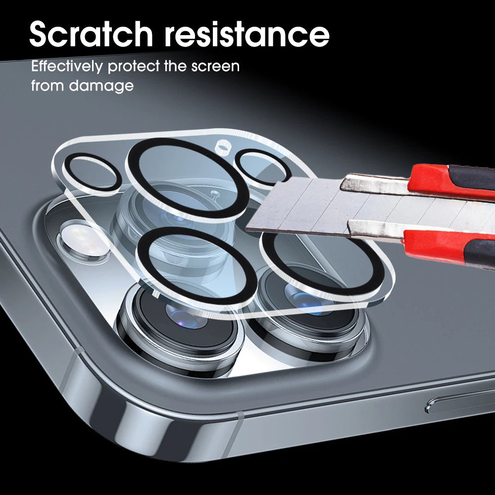 1-5PCS HD Back Camera Glass Protectors For iPhone 16 Pro Max 15 14 Plus Lens Protective Glass on iPhone 13 mini Rear Camera Film
