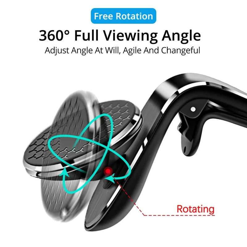 Car Magnetic Phone Holder Stand Air Vent Magnet Car Mount GPS Smartphone Mobile Support In Car Bracket for iPhone Xiaomi Samsun
