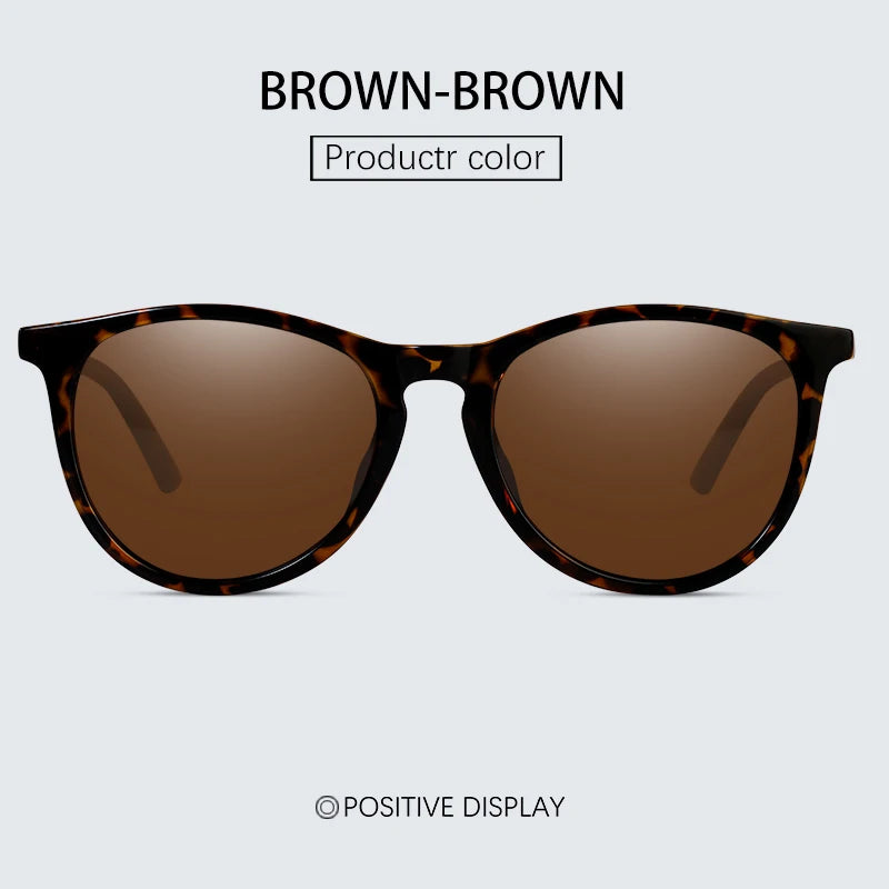 Trendy Polarized Sunglasses For  Women Brand Design Frame Fashion Sunglasses Pink  UV400