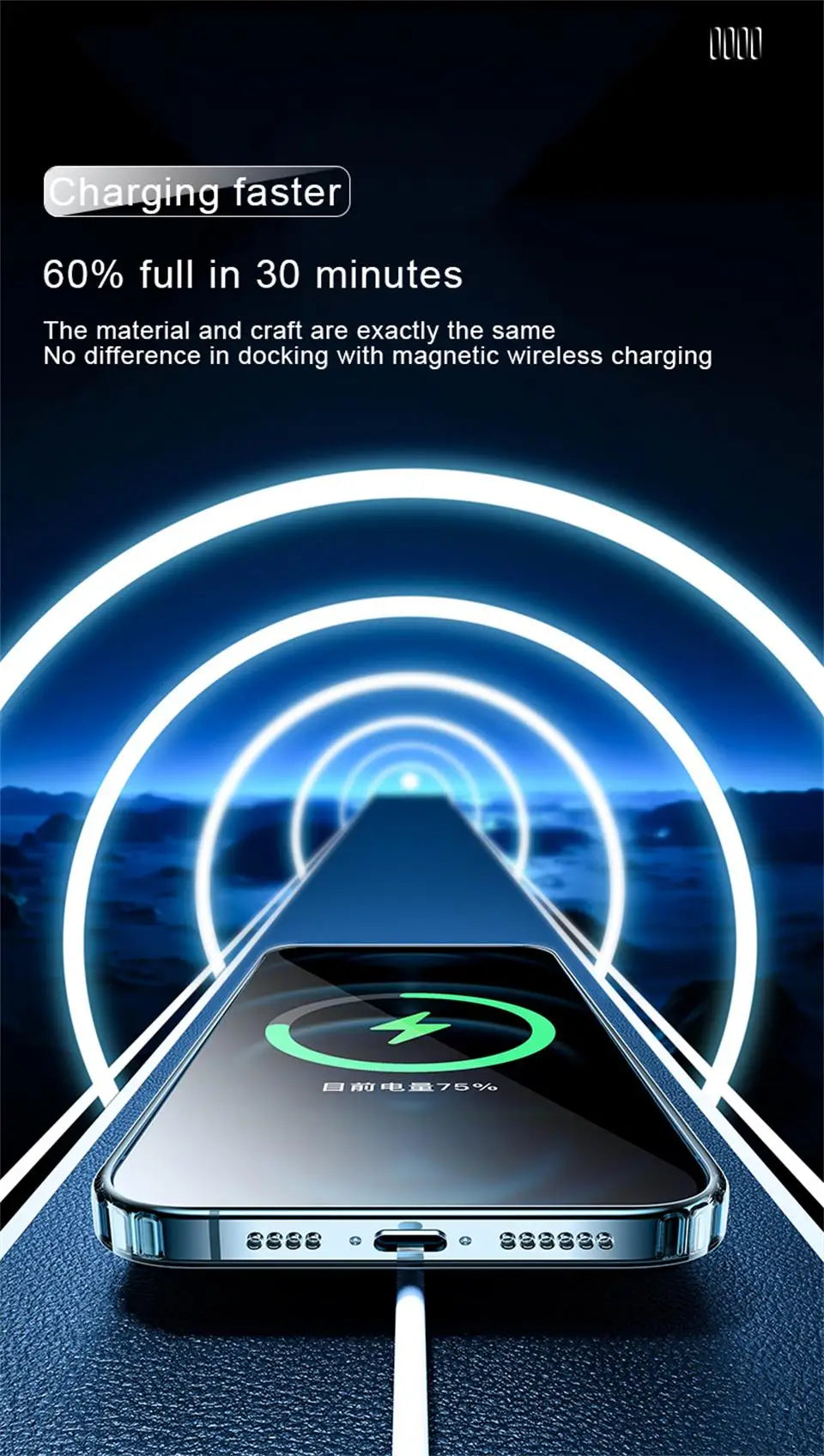 Magsafe Wireless Charging Magnetic Case For iPhone 14 11 12 13 Pro Max 12 13 mini 14 Plus Transparent Shockproof Cover Cases
