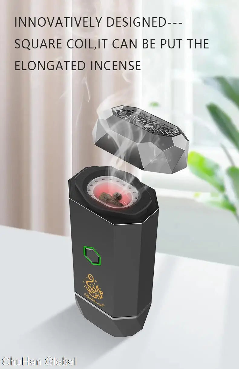 Arabic Electric Incense Burners Bakhoor Ramadan Oudh Chips Burner Home Decor