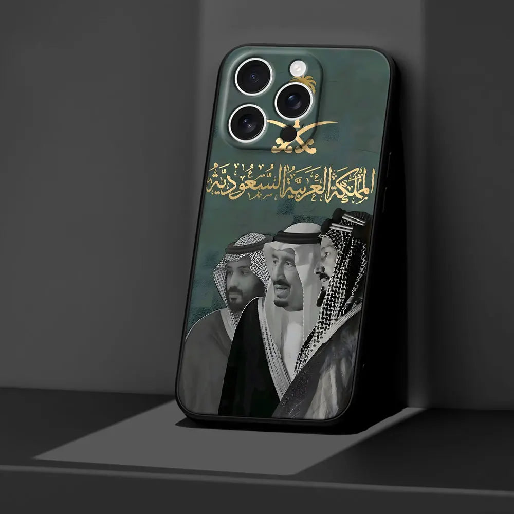 Kingdom Of Saudi Arabia Flag Case for Apple iPhone 16e 11 13 15 14 Plus 16 Pro Max X XS XSMax TPU Black Phone Cover Bumper