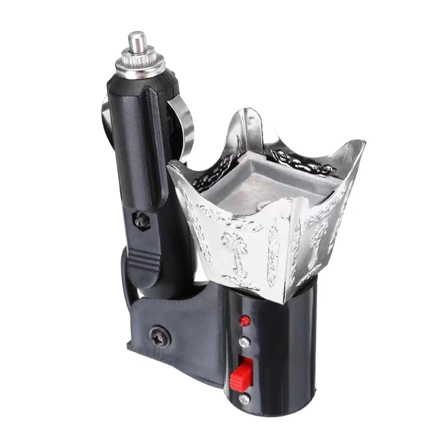 Car Electric Incense Burner Gift Cigarette Lighter Decorative Bakhoor Burner