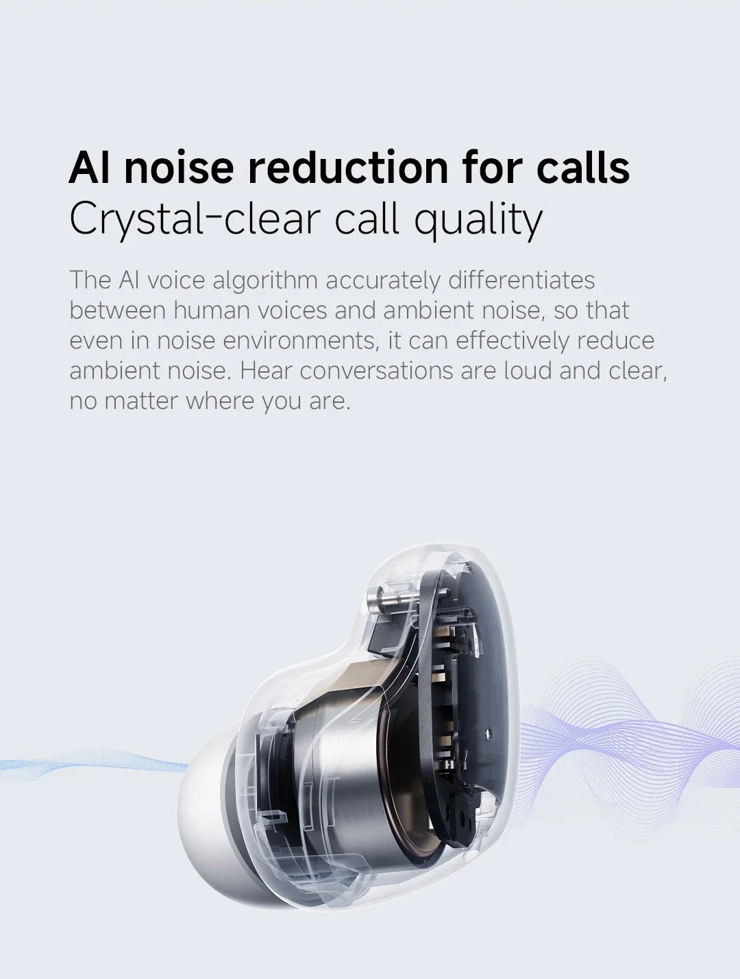 Xiaomi Redmi buds 6 Play Bluetooth 5.4 TWS Earphone Earbuds 10mm Dynamic Driver AI noise cancellation for calls