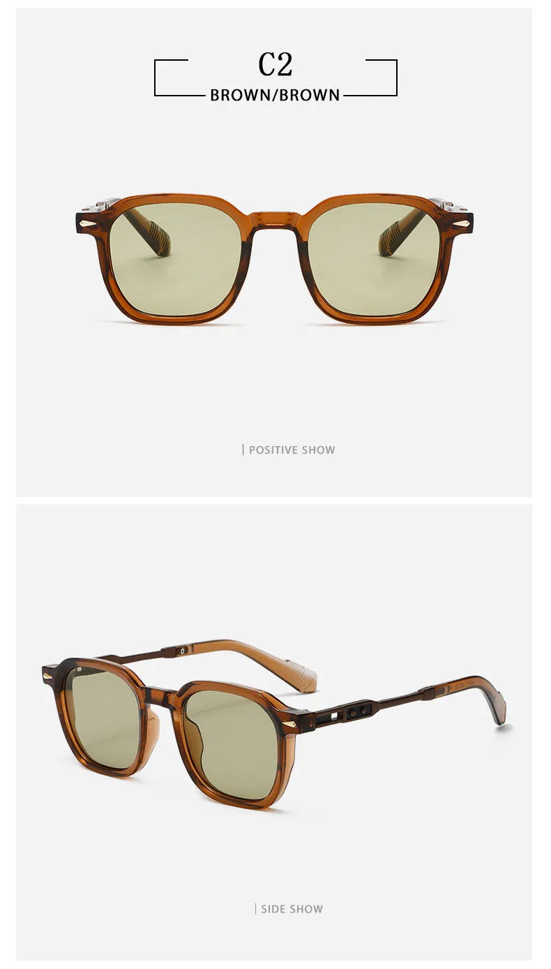 Fashion Sunglass Men Luxury 2025 Sunglasses Women Trendy Vintage Vacation Glasses Luxe Gafas De Sol Hombre Lunette Soleil Femme