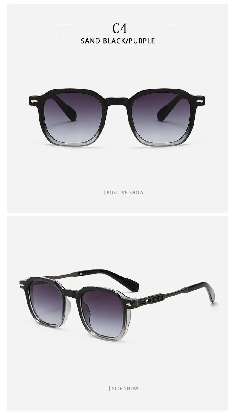 Fashion Sunglass Men Luxury 2025 Sunglasses Women Trendy Vintage Vacation Glasses Luxe Gafas De Sol Hombre Lunette Soleil Femme