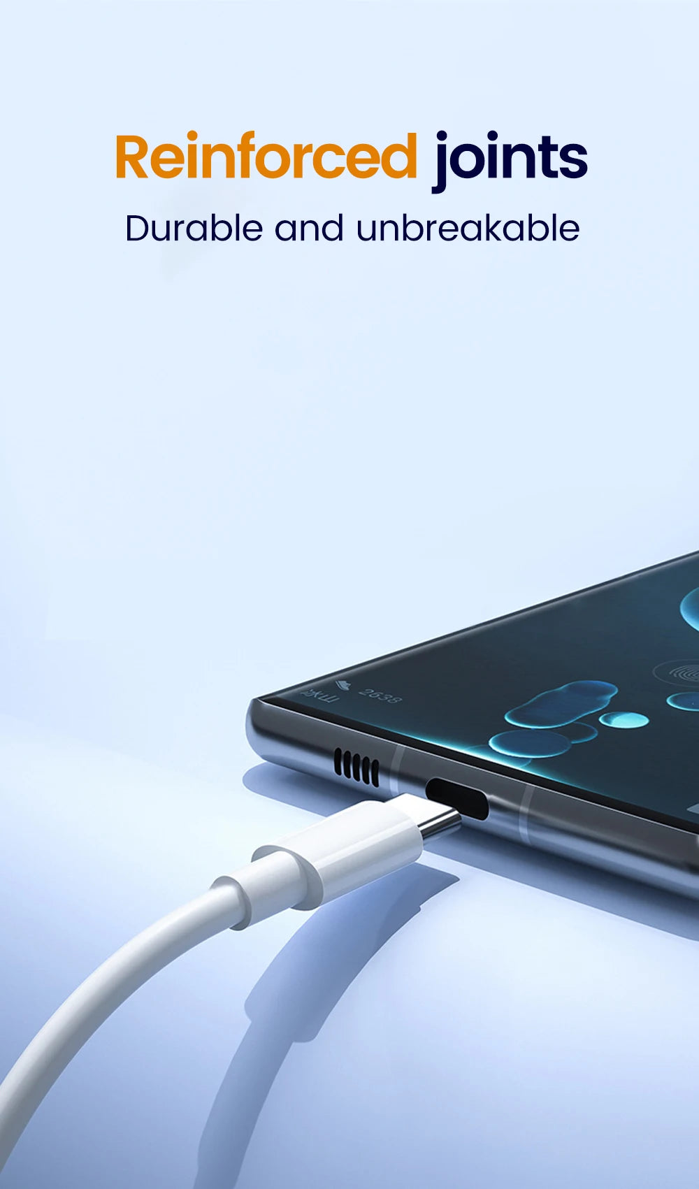 Short 30cm Type C to USB C Cable Fast Charging For Iphone15 Xiaomi Samsung Huawei Power BanK 25cm USB To Type C/USB C Data Cable