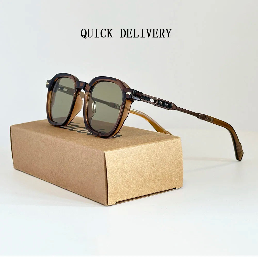 Fashion Sunglass Men Luxury 2025 Sunglasses Women Trendy Vintage Vacation Glasses Luxe Gafas De Sol Hombre Lunette Soleil Femme