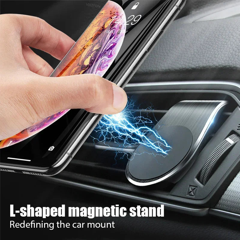 Car Magnetic Phone Holder Stand Air Vent Magnet Car Mount GPS Smartphone Mobile Support In Car Bracket for iPhone Xiaomi Samsun